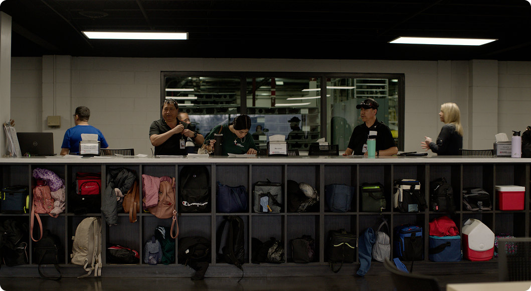 Shuert team in workspace